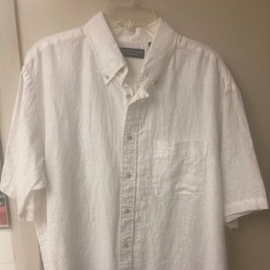 Roundtree & Yorke Casual Short Sleeve Shirt L